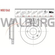 Resim Walburg-wbd1040 - Fren Disk Ön Fıesta Iıı 89 Fıesta Iv 95 Ka 
