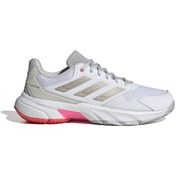Resim adidas Courtjam Control 3 W Kadın Tenis Ayakkabısı IH2968 Beyaz 