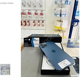 Resim Apple iPhone 12 Pro Max İkinci El TR | 128 GB | Mavi 