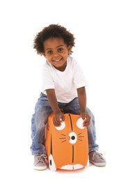 Resim Trunki Çocuk Bavulu - Kaplan Tipu 