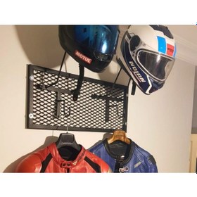 Resim Motorcu Kask Askısı, Metal Kask Askısı Se-x2 Iron X2v10 