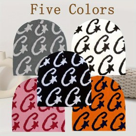 Resim 2 Adet Y2K Bere - Klasik "Meteor" Jakarlı Günlük Unisex Şapka, Sokak Stili Hip-Hop Şapkası Sonbahar/Kış Dış Mekan Isısı ve Cadılar Bayramı\Noel Temalı Hediye, 2025 Estetiği Trendi, Çerçevesiz Baskılı Kışlık Beresi Ve yenilikçi Sonbahar & Kışlıklar Şapkalar, Şapka, Tatil Hediyesi, Sezon Aksesuarı, İstifleme Dayanıklı Çevreler Moda Tutkunlar 