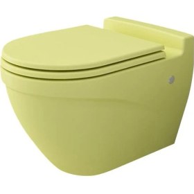 Resim Bocchi Taormina Arch Asma Klozet Mat Sarı Kapak Hariç 1012-026-0128 
