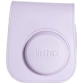 Resim Fujifilm Instax Mini 12 Fotoğraf Makinesi + Çerçeve + Deri Kılıf Lila 
