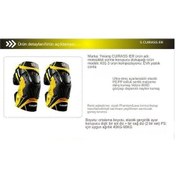 Resim Willowhaven Koruyucu Motosiklet Dizliği Kırmızı 2 Adet, Güvenli Ve Komforlu Sürüş Kırmızı - Siyah 