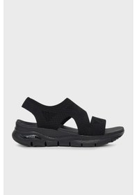 Resim Skechers Bayan Sandalet 119458 Bbk Siyah Siyah 