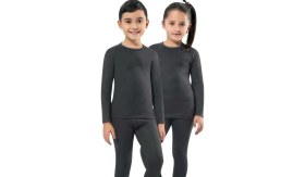 Resim Kota Gri Termal Body MKT2005 Çocuk İçlik %65 Yün/Viskon ile Sıcaklık Sağlar 