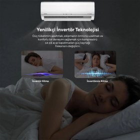 Resim Kumtel Matsu KMSAC-12 A++ 12.000 Btu Inverter Duvar Tipi Split Klima 