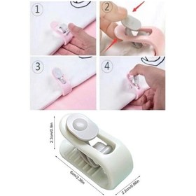 Resim 4 Adet Mandallı Yorgan Battaniye Sabitleme Klipsi Nevresim Tutucu 