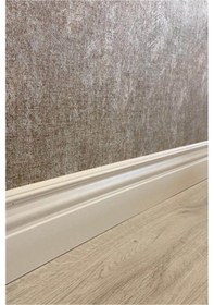 Resim Diecor Dekoratif Boyanabilir 15 Adet 12cm Polistren Süpürgelik Ekru Model:xa301 