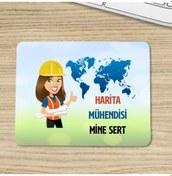 Resim Gıda Mühendisine Özel Isimli Mouse Pad (548567382) 