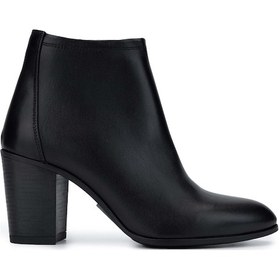 Resim Tamer Tanca Kadın Vegan Siyah Deri Topuklu Bot 1072 Z-9838 Bn Bot Sk24-25 Sıyah Dr Siyah 