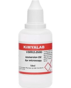 Resim İmersiyon Yağ 50 ML Immersion Oil - Mikroskop İçin İmmersiyon 