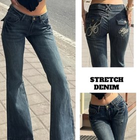 Resim GZ06805 Kadın Nakışlı Uzun Pantolonlar, Rahat ve Şık Çok Yönlü 