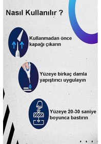 Resim Derby 602 Japon Yapıştırıcı 15 Gr 10 Adet Yüksek Yapıştırma Gücü Tek Bileşenli Düşük Viskozite Güçlü Yapıştırıcı 15gr 
