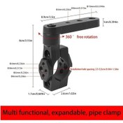 Resim Cloudstore 1 Adet Motosiklet Aparatı: Dayanıklı Alüminyum, Ayarlanabilir, Kolay Montaj 