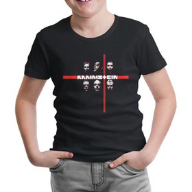 Resim Rammstein Siyah Çocuk Tshirt 