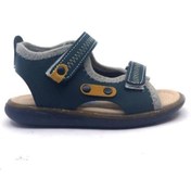 Resim Şirin Bebe Şirinbebe 02065 Orto Pedik Erkek Çocuk Bebe Sandalet Ayakkabı 