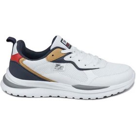 Resim Jump 27985 Beyaz - Lacivert Erkek Sneaker Günlük Spor Ayakkabı 