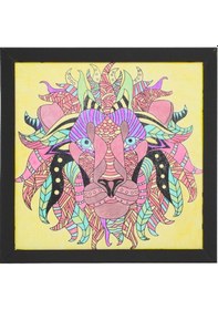 Resim Km-10 Artebella Mandala Tuval Boyama Seti 32x32 Cm 