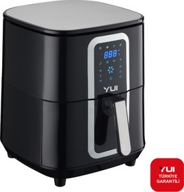 Resim M30 Maxifry Dokunmatik Ekran 6,5 Lt Smart Airfryer Yağsız Fritöz 1800W (Yui Türkiye Garantili) 