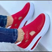 Resim Ayakkabı Bayan Spor Ayakkabı Kadın Rahat Ayakkabılar Yaz Yeni Nefes Örgü Red Women Shoes 37 Red Women Shoes Kırmızı 