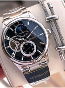 Resim Bigotti Otomatik Ve Kurmalı Çelik Karatma Ve Renk Atma Yapmaz 5 Atm Erkek Kol Saati Ebg.10683.2 Gümüş 