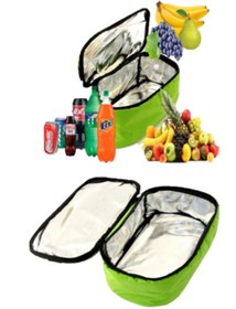 Resim Genel Markalar 15 Litre Alüminyum Folyo Kaplı Piknik Çantası Sıcak Soğuk Korumalı 