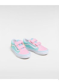 Resim Vans Kız Çocuk Old Skool V Bantlı Spor Ayakkabı Karışık 