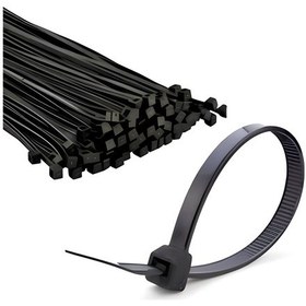 Resim Siyah Kablo Bağı 8x300 