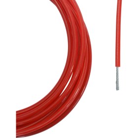 Resim Ege Çelik Halat Kırmızı Izoleli Çelikhalat 2-3mm 10 Metre 
