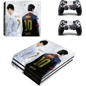 Resim Kt Grup Ronaldo-messi Playstation 4 Pro Uyumlu Full Sticker Kaplama 