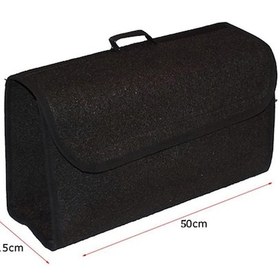 Resim Araba Bagaj Çantası Siyah 