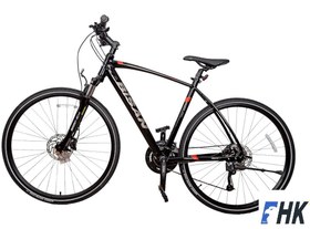 Resim Bisan TRX 8600 HD Disk Fren Altus 27 Vites 28 Jant Trekking Şehir Bisikleti Siyah Turuncu 5 