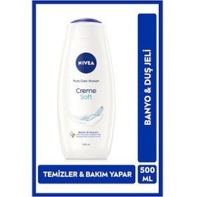 Resim Nivea Creme Soft Kremsi Dokunuş Banyo ve Duş Jeli 500 ML 