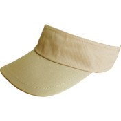 Resim SYT Vizör Şapka Sporcu Koşu Tenis Şapkası Bej 