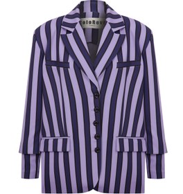 Resim Purple Striped It Blazer - L 