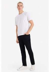Resim Defacto Pedro Slim Fit Solmayan Renk Siyah Erkek Jean Pantolon S2711az/nm40 Siyah 