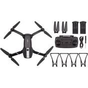 Resim Toptan Bulurum Aden E58 Pro 4K Fly More Combo Drone, Standart 