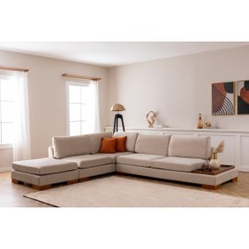 Resim Vivense TULİP KÖŞE KOLTUK, EKRU 