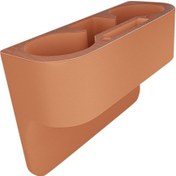 Resim Homyl Araba Koltuğu Gap Organizatör Otomatik Konsol Kahverengi 