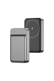Resim shaza NEXA Serisi 10.000 Mah Slim MagSafe Powerbank - Gri 