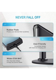Resim Ht-45 Metal Cep Telefonu Ve Tablet Standı Döner Başlıklı 