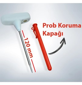 Resim TFA Dostmann Tfa 30.1055.02 ´gt1´ Batırmalı Prob Dijital Termometre 