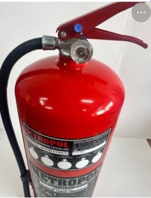 Resim 6 Kg Ruhsata Uygun Köpüklü Yangın Söndürme Tüpü Ve Yangın Söndürücü Levhası 