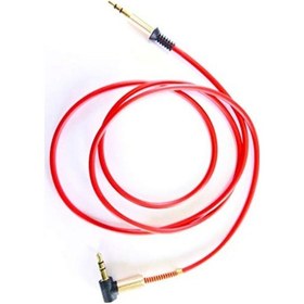 Resim Aux Kablo - Yaylı - 3.5 Mm Stereo - 90 Derece Erkek - Erkek - 1.2 