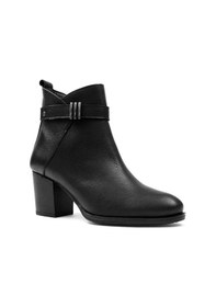 Resim Castle Black 86608-1 Kadın Hakiki Deri Klasik Bot Siyah 