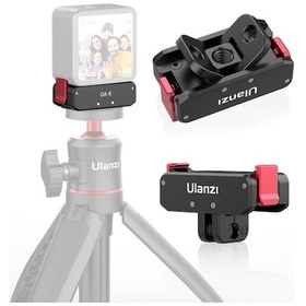 Resim Ulanzi Oa-11 Djı Action 2 İçin Manyetik Hızlı Çıkışlı Alüminyum Katlanır Taban 