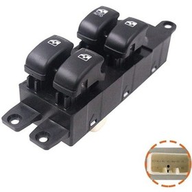 Resim Cam Düğmesi Santa-fe 2003- Ön Sol Dörtlü 