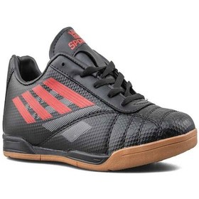 Resim Sportac Neymar Numara 43 Erkek Futsal Salon Ayakkabı Siyah Kırmız Siyah - Kırmızı 